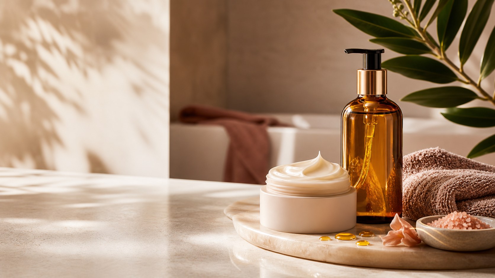 Huile et creme raffermissante Tonea